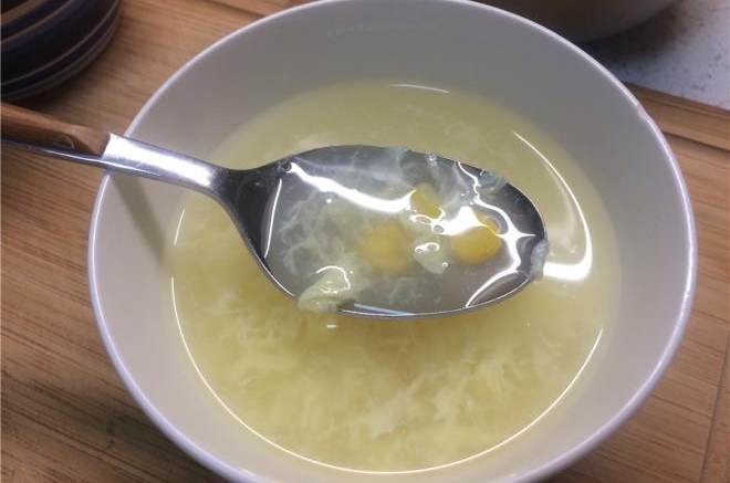 玉米鸡蛋羹