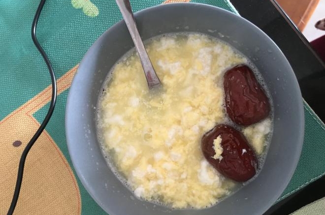 牛奶醪糟鸡蛋