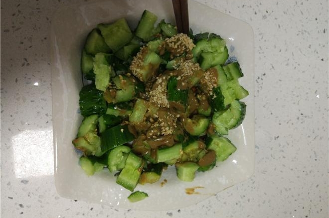 麻汁黄瓜