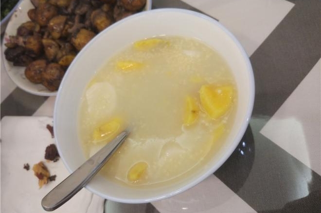 山药红薯小米粥