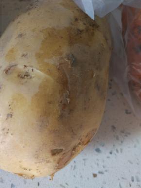 土豆去皮清洗干净