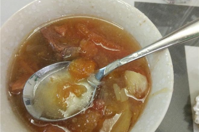 西红柿炖牛肉