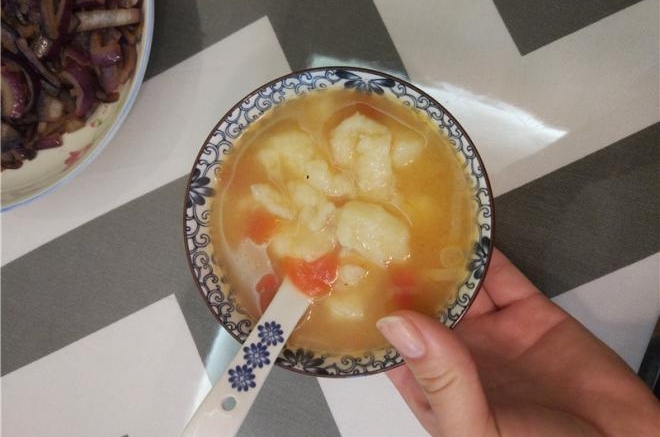 西红柿面鱼