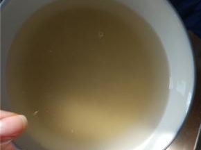 小米清水淘洗干净
