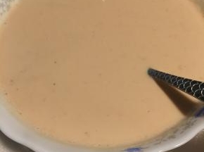 将红糖搅匀即可饮用