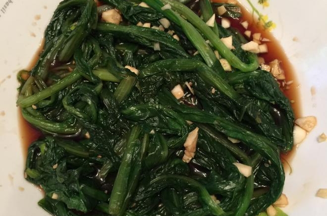 凉拌油麦菜