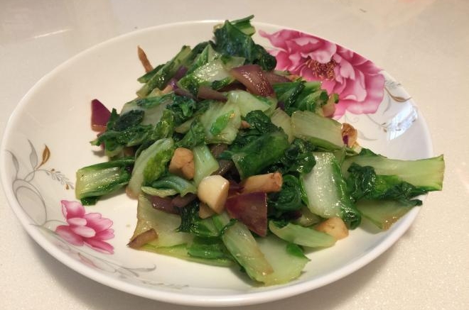 清炒小白菜