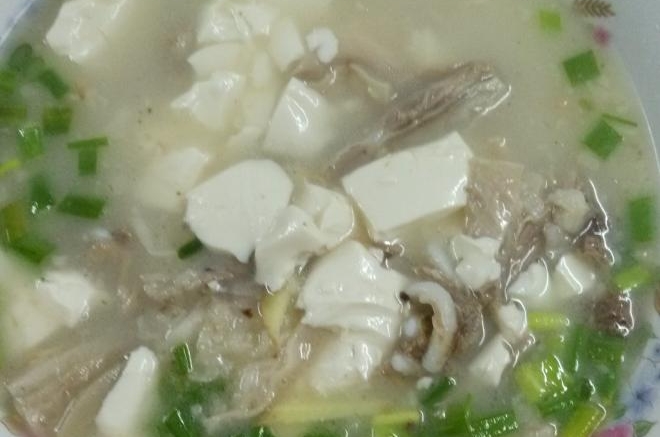 豆腐炖羊肉