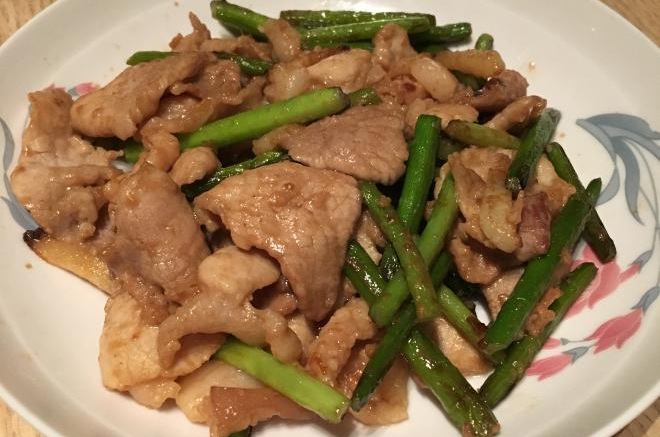 蒜薹炒肉