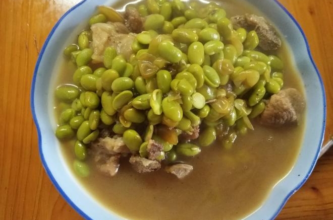 排骨炖绿豆汤