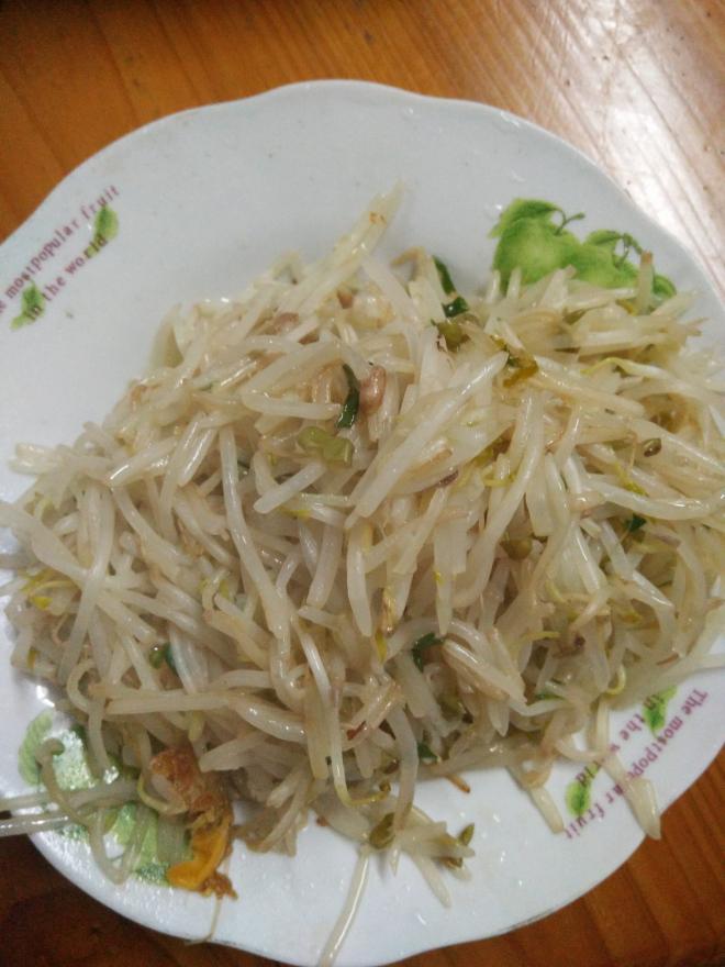 清炒绿豆芽