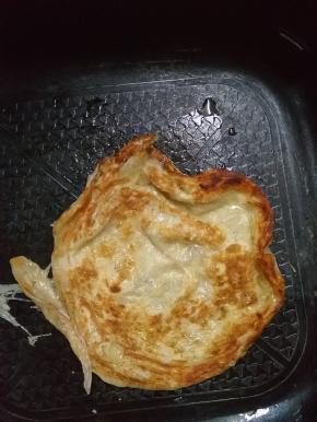 等到有点黄灿灿的时候，翻面