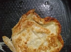 等到有点黄灿灿的时候，翻面