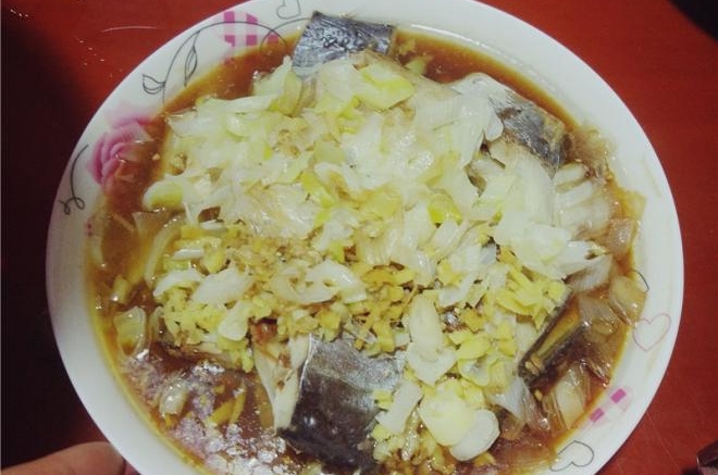 蒸咸鲅鱼