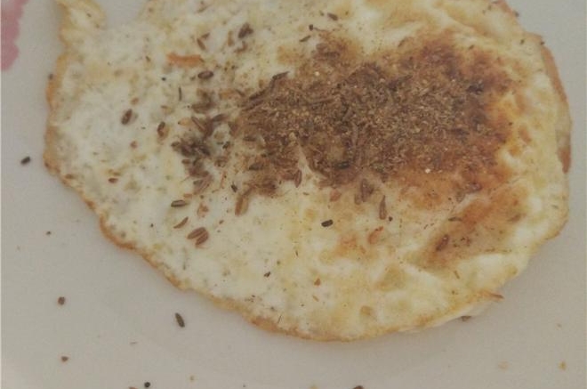 孜然煎蛋