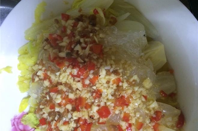 蒜蓉粉丝娃娃菜
