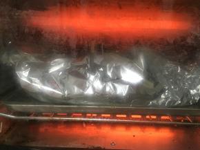 放入烤箱，调温度180度，烤10分钟