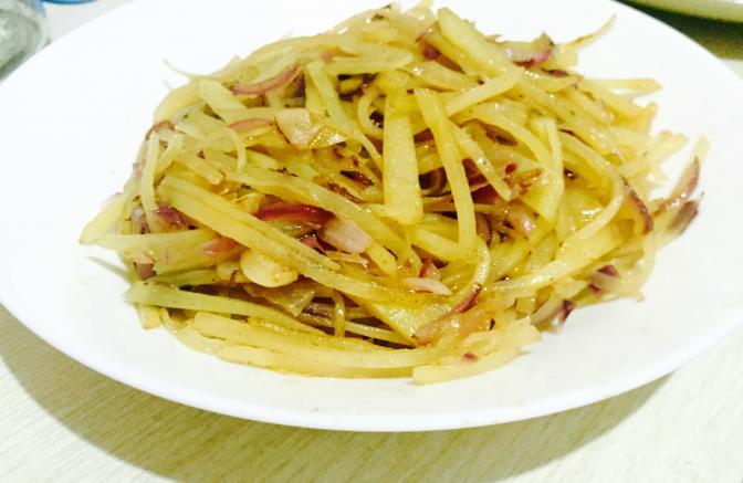 醋溜土豆丝