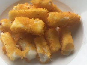 晾去多余的油，装盘