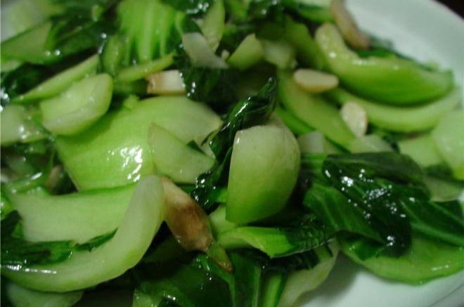 素炒青菜