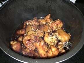 转电饭煲，按豆类蹄筋模式，坐等好