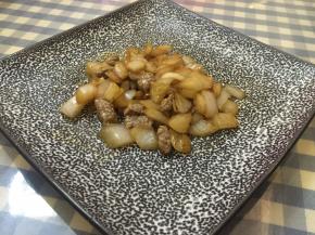 翻炒均匀，大火收汁，即可出锅，