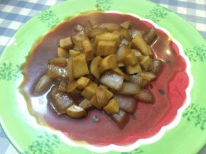 .翻炒均匀，大火收汁，即可出锅