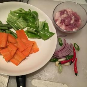 其他原材切片、切段备用