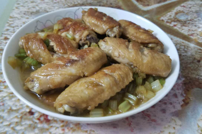 芹菜焖鸡