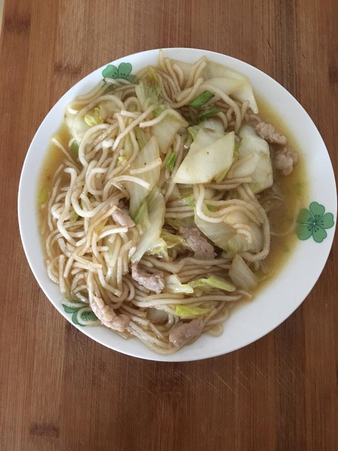 土豆粉丝炒白菜