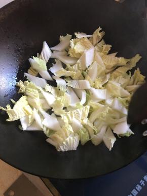 加入白菜