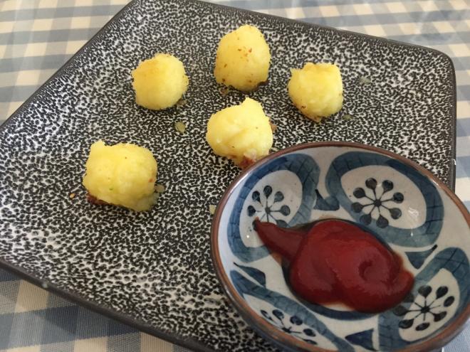 香煎土豆丸子