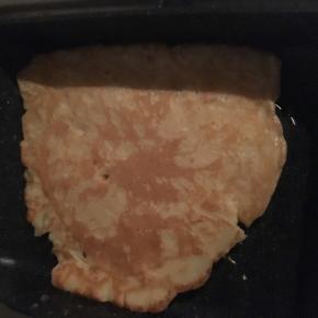 .一面上色后反面