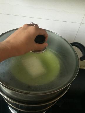 大约 5-8分钟后，山药蒸熟