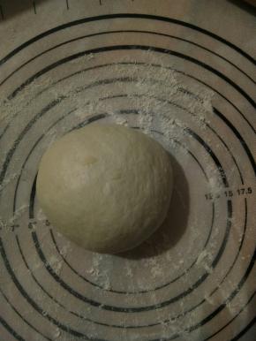 酵母用温水化开，加入剩余面团材料，揉成光滑面团，发酵至两倍大！
