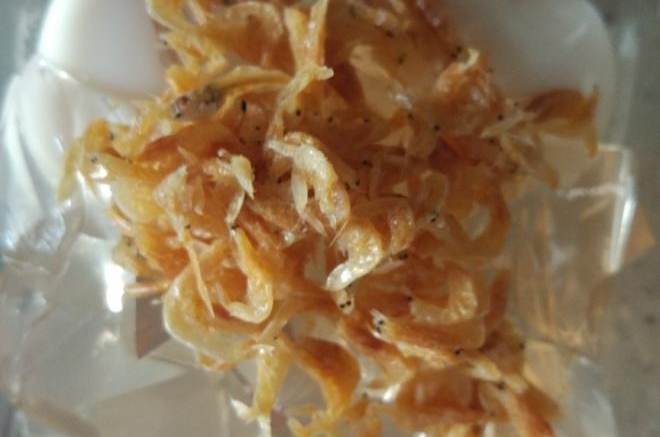 吃饱饱减肥餐1、海米石花菜水煮蛋