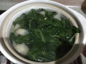 最后加盐调味即可