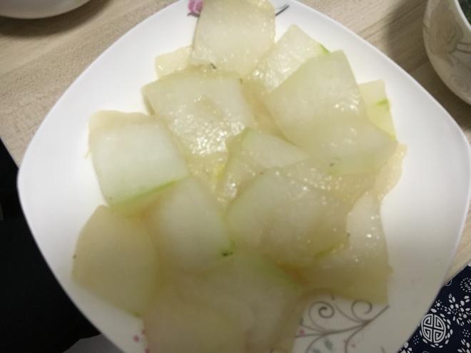 清炒冬瓜