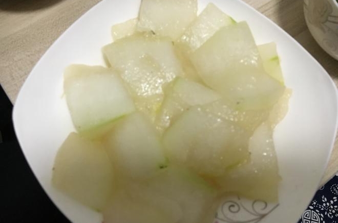 清炒冬瓜