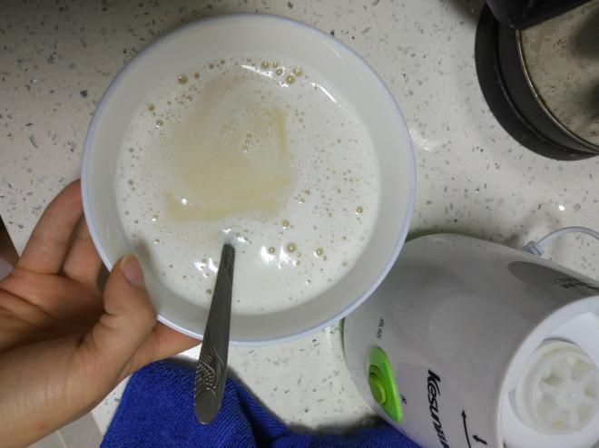 吃饱饱减肥餐6、超浓稠黄豆豆浆