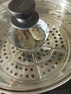 冷水上锅蒸，十五分钟