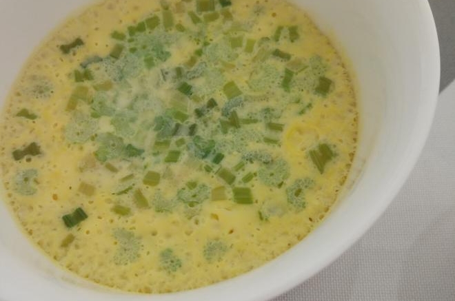 吃饱饱减肥餐27、虾蓉芹菜鸡蛋羹