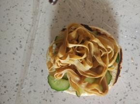 放一层豆皮