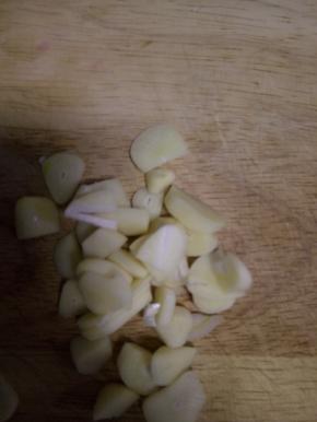 蒜切片