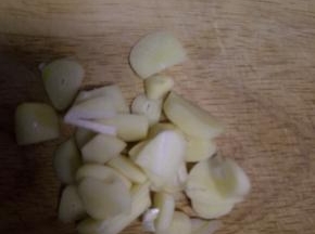 蒜切片