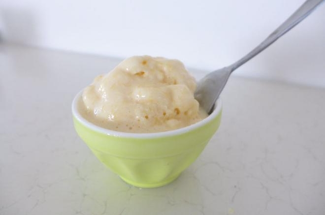 自制芒果冰淇淋