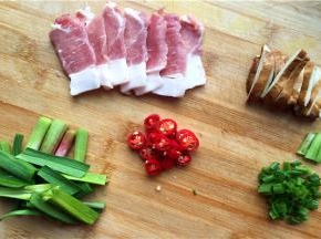 2、切片、切丝备用