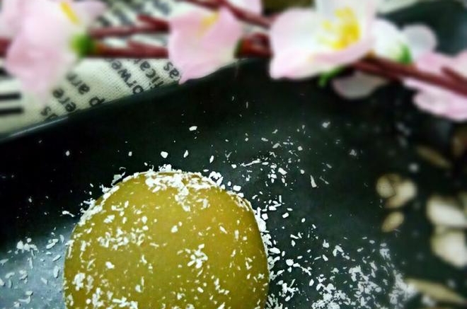 菠菜大福（雪媚娘）