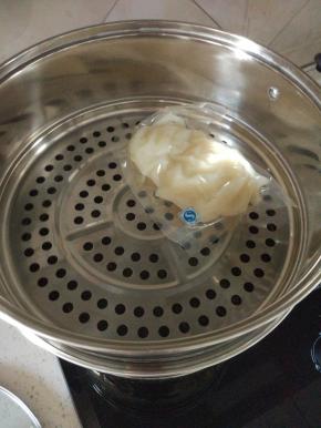 冷水上锅，蒸透