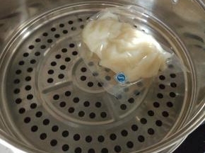 冷水上锅，蒸透